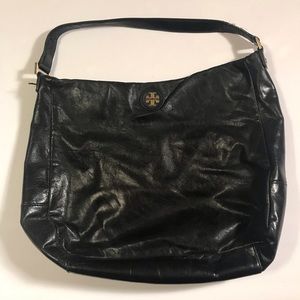 Tory Burch Black Leather Purse Handbag